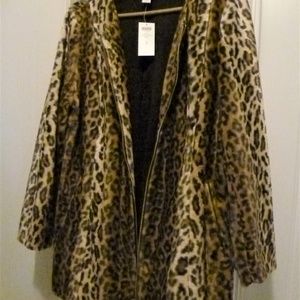 Chico's Size 3 (L/XL) Leopard Print Jacket